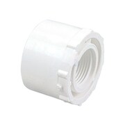 AMERICAN IMAGINATIONS 1.25 in.x 1 in. White Plastic PVC Bushing AI-38205